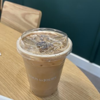 Tous Les Jours - Lavender iced latte - Bakeries Near Me - Chantilly, Virginia