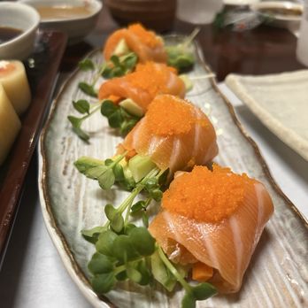 Satoshi Sushi - Awesome Roll (4 pcs)- so good! - Japanese Near Me - Fountain Valley, California Satoshi Sushi - Awesome Roll (4 pcs)- so good! - Japanese Near Me - Fountain Valley, California