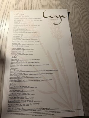 Menu photo 3 Laya Restaurant Los Angeles, CA Menu photo 3 Laya Restaurant Los Angeles, CA
