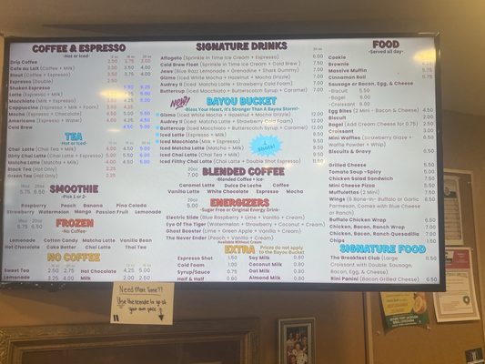 Menu photo 1 The Retro Roast Belle Chasse, LA