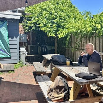 The Half - Good food.  Good beverages.  Patio.  WiFi.  Um yah -- we'll be back. - Sandwiches Near Me - Wilmington, North Carolina