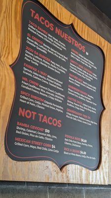 Menu photo 5 Taco Bamba Fairfax Fairfax, VA
