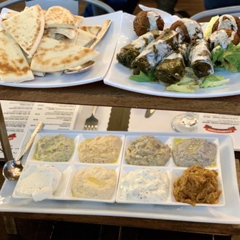 Caspian Restaurant - 8. Appetizer Sampler - Mediterranean Near Me - Mountain View, California