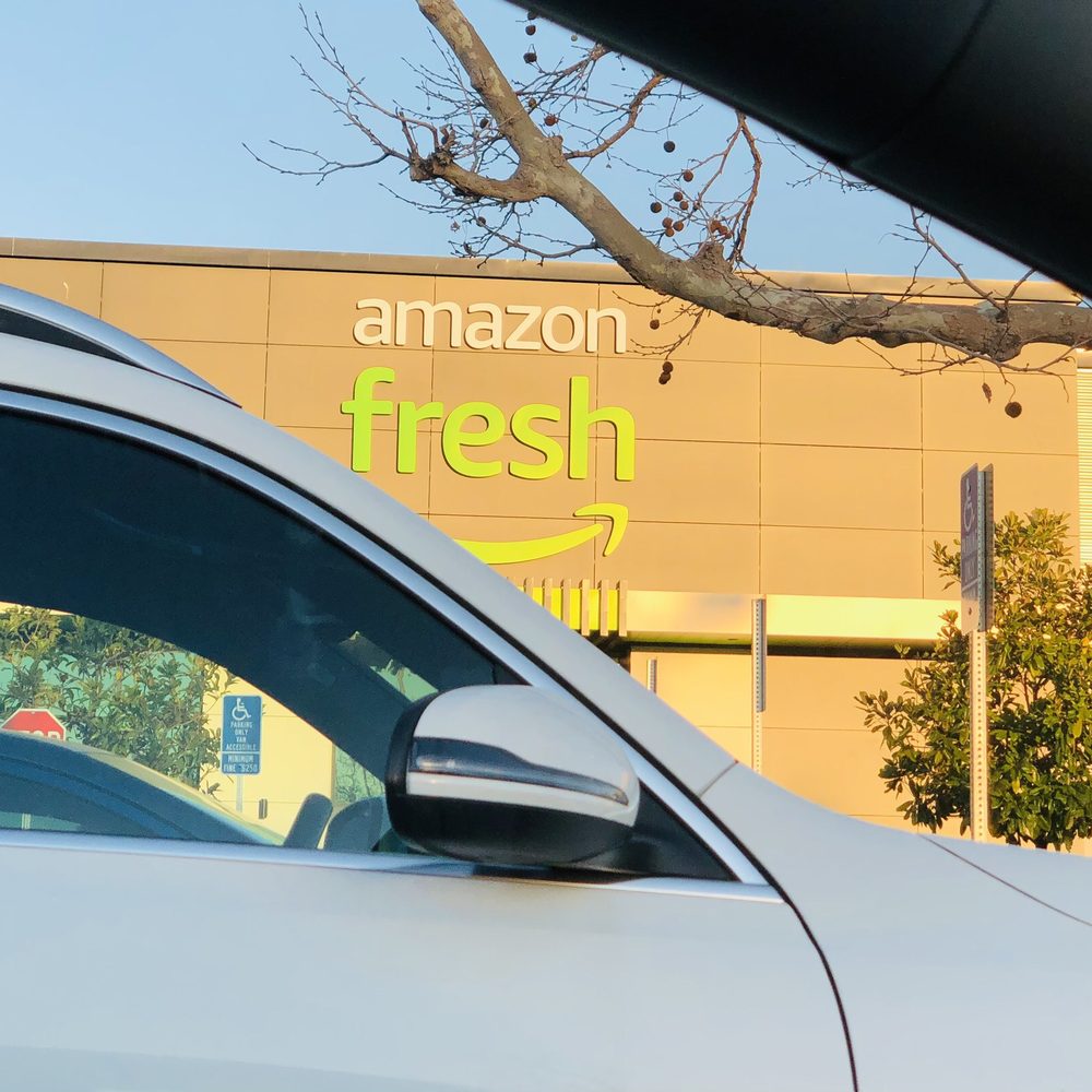 Amazon Fresh - Amazon Fresh in the same plaza as Costco - Grocery Near Me - Fullerton, California