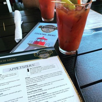 The Lighthouse Restaurant & Dock Bar - Bloody Mary - Bars Near Me - Solomons, Maryland