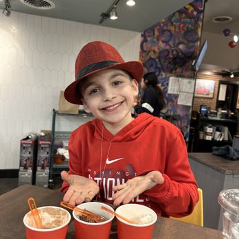 Pupatella - Enjoying the gelato - Pizza Near Me - Reston, Virginia