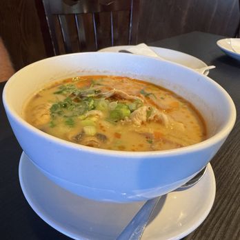 Faidang Thai Restaurant - Tom Kah Soup with chicken - Restaurants Near Me - Santee, California