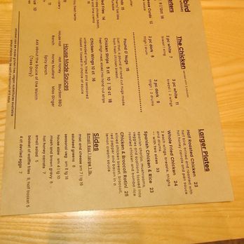 Neat Bird - Menu - Chicken Shop Near Me - Chesapeake, Virginia