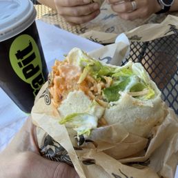 Buffalo Chicken Pita