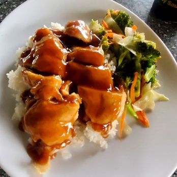 Cornell Cafe - Teriyaki Chicken (Grilled chicken breast with house made teriyaki sauce, served over white rice, and mixed green salad). - Japanese Near Me - Delray Beach, Florida Cornell Cafe - Teriyaki Chicken (Grilled chicken breast with house made teriyaki sauce, served over white rice, and mixed green salad). - Japanese Near Me - Delray Beach, Florida