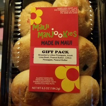 Maui Manjookies - Manjookie Gift Pack (this one has peanut butter) - Bakeries Near Me - Kahului, Hawaii