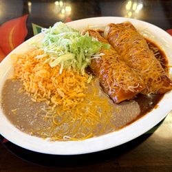 Abelardo's Mexican Fresh - #3 Two Enchiladas Plate