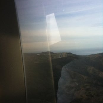 Airport In The Sky Restaurant - Runway on aproach - Breakfast & Brunch Near Me - Avalon, California