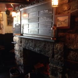 Castle Inn - The specials above the fireplace