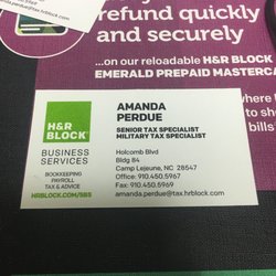 H&R Block - Go here Jacksonville friends! She's awesome!