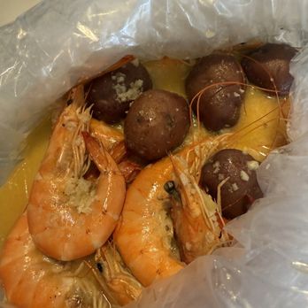 Cajun House - Shrimp with garlic butter sauce. - Cajun/Creole Near Me - San Francisco, California