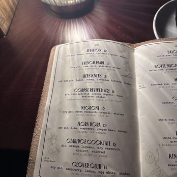 Death In The Afternoon - Part of their extensive menu - Cocktail Bars Near Me - Orlando, Florida Death In The Afternoon - Part of their extensive menu - Cocktail Bars Near Me - Orlando, Florida