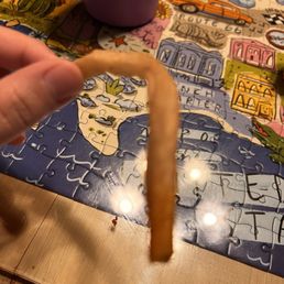 Old ass fries prob reheated and left out .