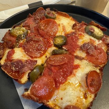 Renegade By Devout Coffee - Spicy adan pizza- pepperoni, jalapenos, bacon - Coffee & Tea Near Me - Fremont, California Renegade By Devout Coffee - Spicy adan pizza- pepperoni, jalapenos, bacon - Coffee & Tea Near Me - Fremont, California