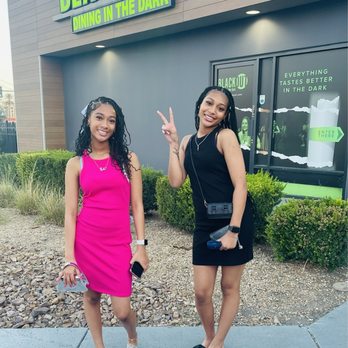 BLACKOUT Dining in the Dark - My two beautiful youngest daughters.. - Diners Near Me - Las Vegas, Nevada BLACKOUT Dining in the Dark - My two beautiful youngest daughters.. - Diners Near Me - Las Vegas, Nevada