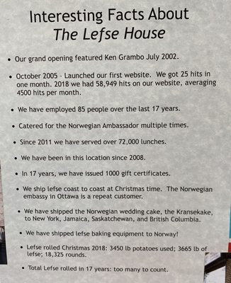 Menu photo 2 The Lefse House Camrose, AB