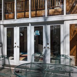 Old, drafty patio doors to be replaced