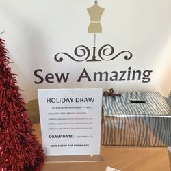 Sew Amazing - Holiday Draw in sew amazing