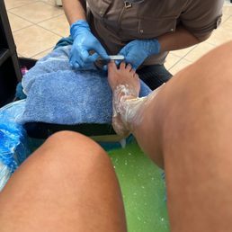 Luxurious pedi!!! Luxurious pedi!!!