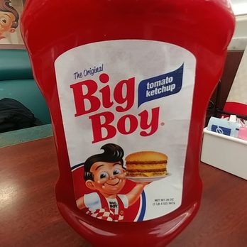 Big Boy Restaurant - They labeled their ketchup. - American Near Me - Southfield, Michigan Big Boy Restaurant - They labeled their ketchup. - American Near Me - Southfield, Michigan