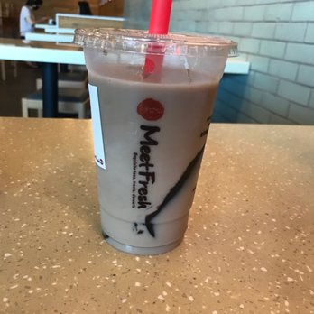 Meet Fresh - Fresh Milk & Grass Jelly Herbal Tea - Desserts Near Me - Cerritos, California