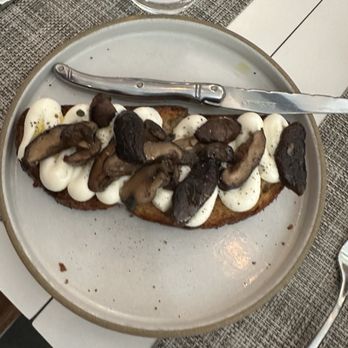 Mattina - Ricotta & Mushroom Bruschetta - Italian Near Me - San Francisco, California Mattina - Ricotta & Mushroom Bruschetta - Italian Near Me - San Francisco, California
