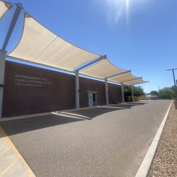 Upward For Children and Families - Here is the front of Upward for Children and Families. This is where children are dropped off for childcare and the school.