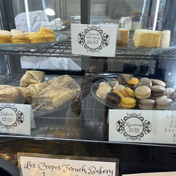 Les Crepes French Bakery - pastries on display - Creperies Near Me - Provo, Utah Les Crepes French Bakery - pastries on display - Creperies Near Me - Provo, Utah