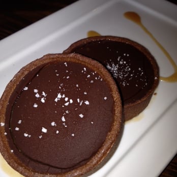 The Craftsman - bittersweet CHOCOLATE tart - New American Near Me - Encinitas, California