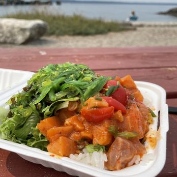 Ono Authentic Hawaiian Poke - Spicy salmon, seaweed salad, small poke bowl - Poke Near Me - Edmonds, Washington Ono Authentic Hawaiian Poke - Spicy salmon, seaweed salad, small poke bowl - Poke Near Me - Edmonds, Washington