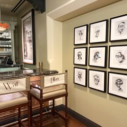 1901 - Walt's & Lillian's Iconic Director Chairs with Caricature Wall