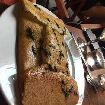 La Cerería - Apple, arugula, cheese and pesto crepe - Vegetarian Near Me - Barcelona, B