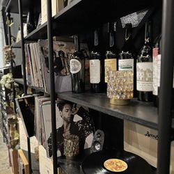 Members only section, vinyl always playing!
