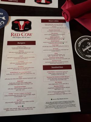 Menu photo 8 Red Cow North Loop Minneapolis, MN