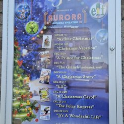 The Aurora Theatre and Popcorn Shop - Christmas movies