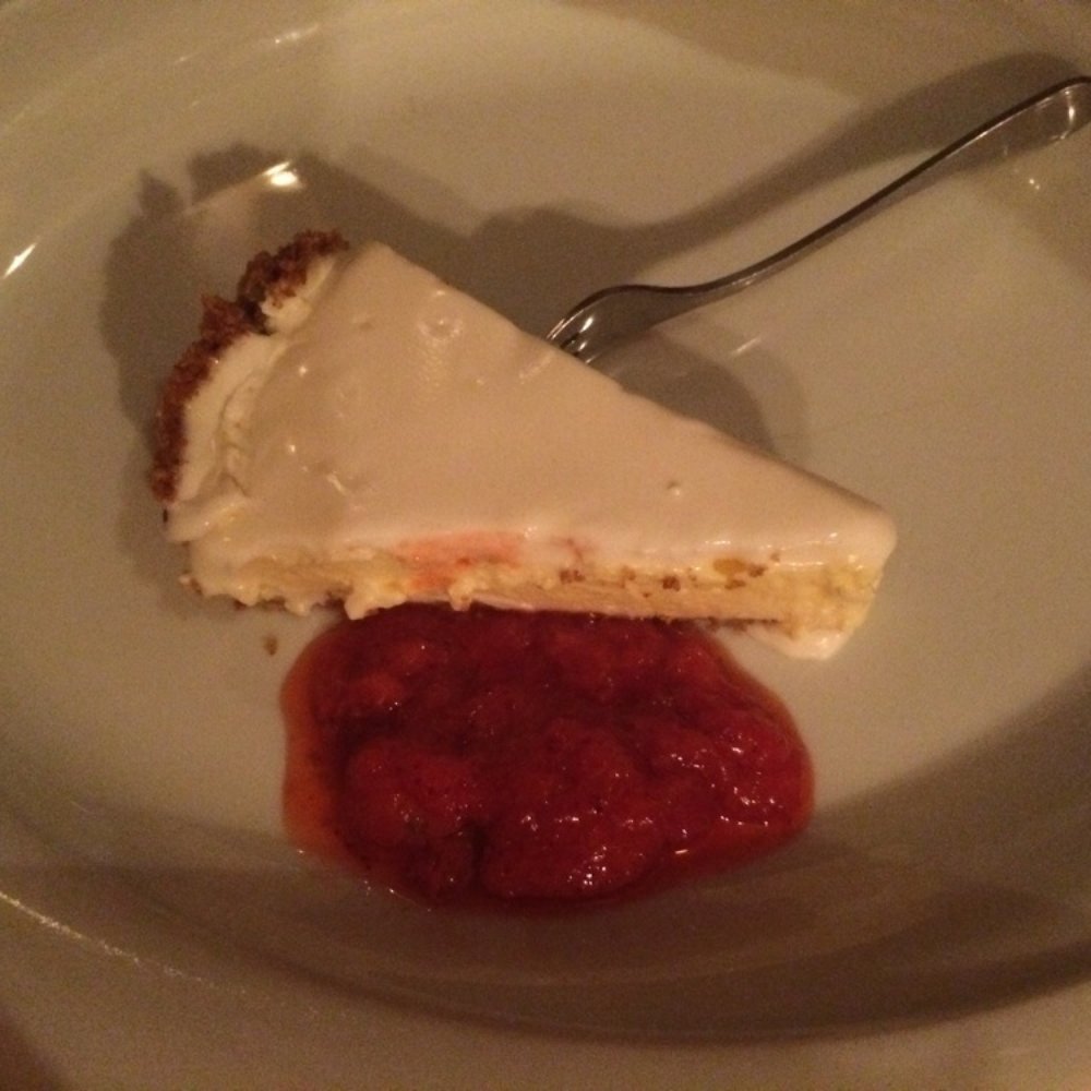 Trattoria Garga - Cheesecake with strawberry. Fantastic! - Italian Near Me - Florence, FI Trattoria Garga - Cheesecake with strawberry. Fantastic! - Italian Near Me - Florence, FI