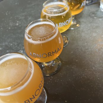 Abnormal Beer - Beer flight - Wineries Near Me - San Diego, California Abnormal Beer - Beer flight - Wineries Near Me - San Diego, California