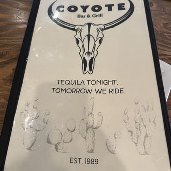 Coyote Bar & Grill - Menu - Bars Near Me - Carlsbad, California Coyote Bar & Grill - Menu - Bars Near Me - Carlsbad, California