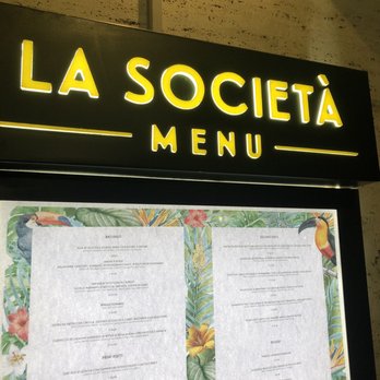 La Società Milano - Menu at front - Cocktail Bars Near Me - Milan, Michigan La Società Milano - Menu at front - Cocktail Bars Near Me - Milan, Michigan