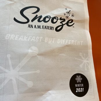 Snooze, an A.M. Eatery - Breakfast & Brunch Near Me - Westminster, Colorado Snooze, an A.M. Eatery - Breakfast & Brunch Near Me - Westminster, Colorado
