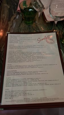Menu photo 1 Scarlett West Hollywood, CA Menu photo 1 Scarlett West Hollywood, CA