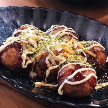 Menjiro Ramen - Tako Yaki with Cheese - Ramen Near Me - Edmonton, Alberta