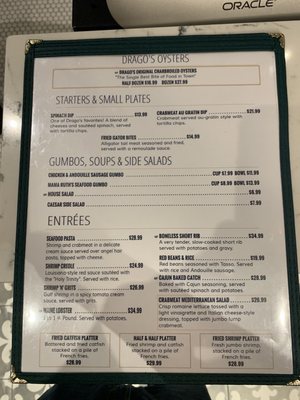 Menu photo 8 Drago's Seafood Restaurant at L'Auberge Lake Charles Lake Charles, LA