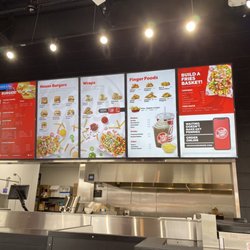 Zo's Good Burger Livonia - Menu board