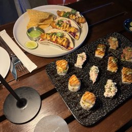 Baja Fish Tacos & Sushi Set